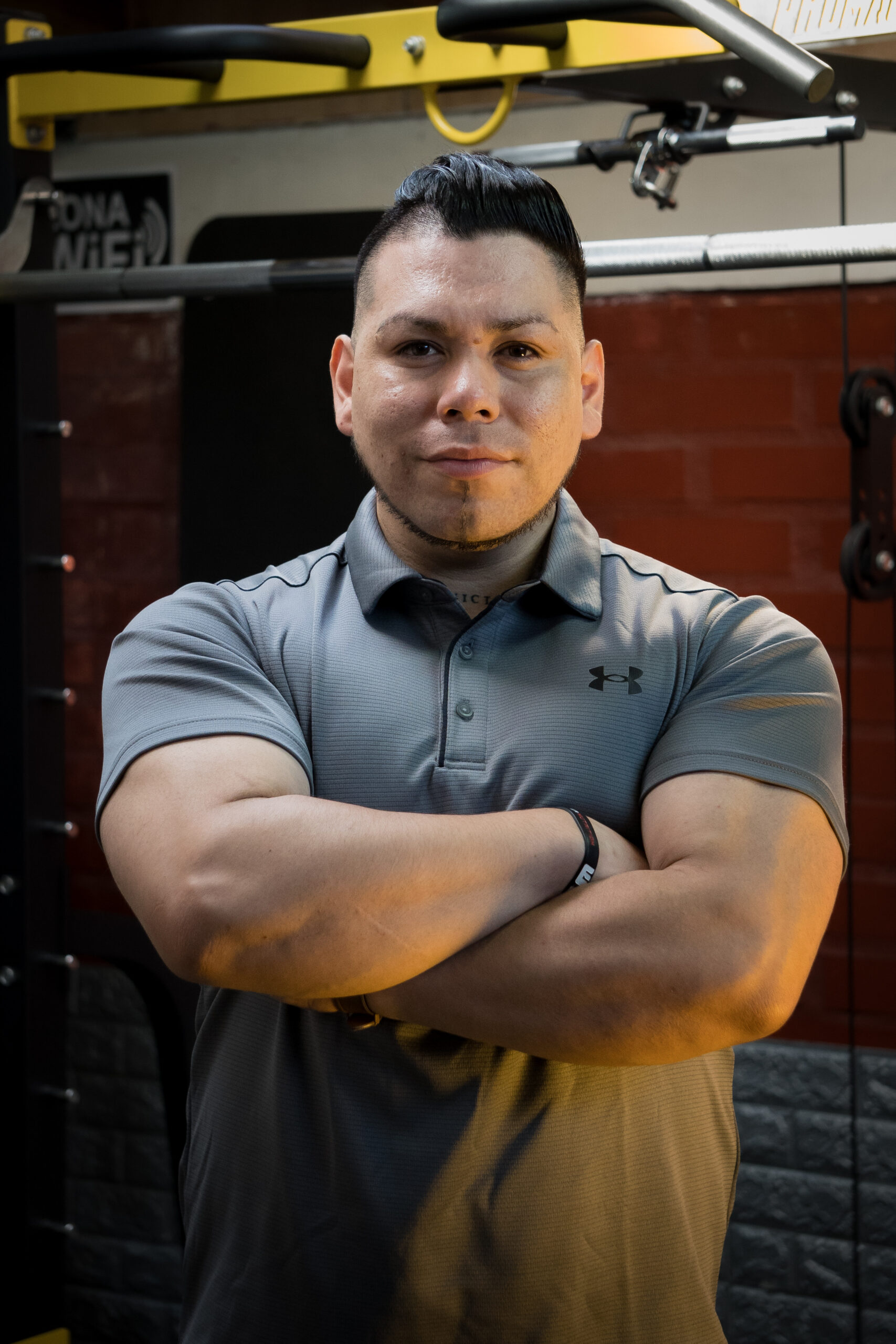 Johan Ancavil, entrenador y fundador de El Templo Gym